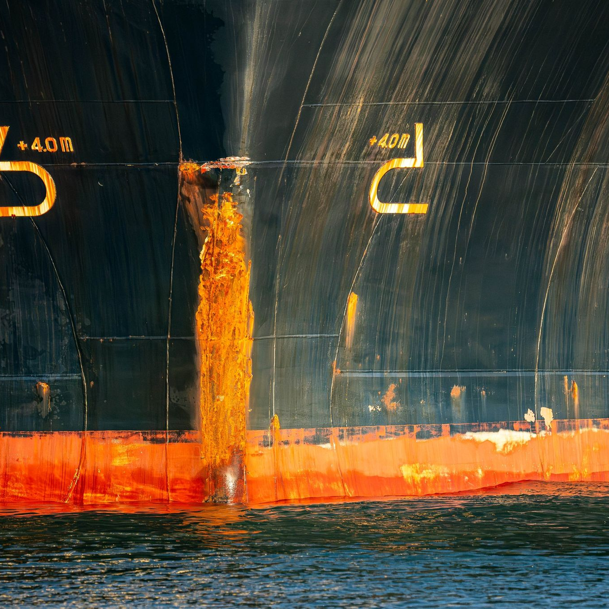 Das Frachtschiff «Polesie» in Cuxhaven. - Foto: Sina Schuldt/dpa