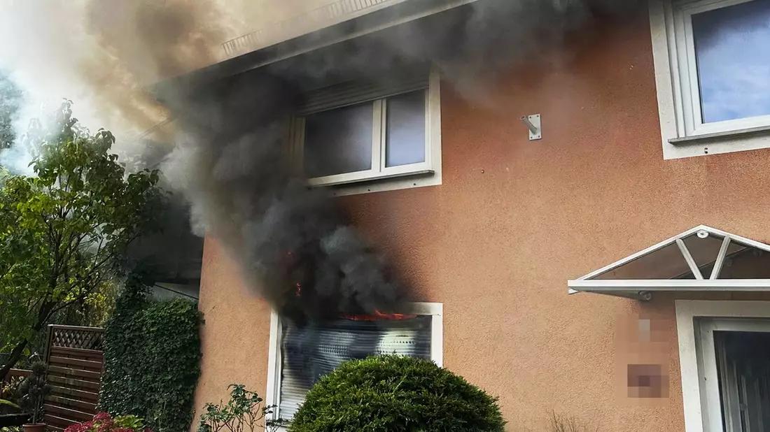 KFV Bodenseekreis: Wohnungsbrand in Bermatingen - Bild: presseportal.de
