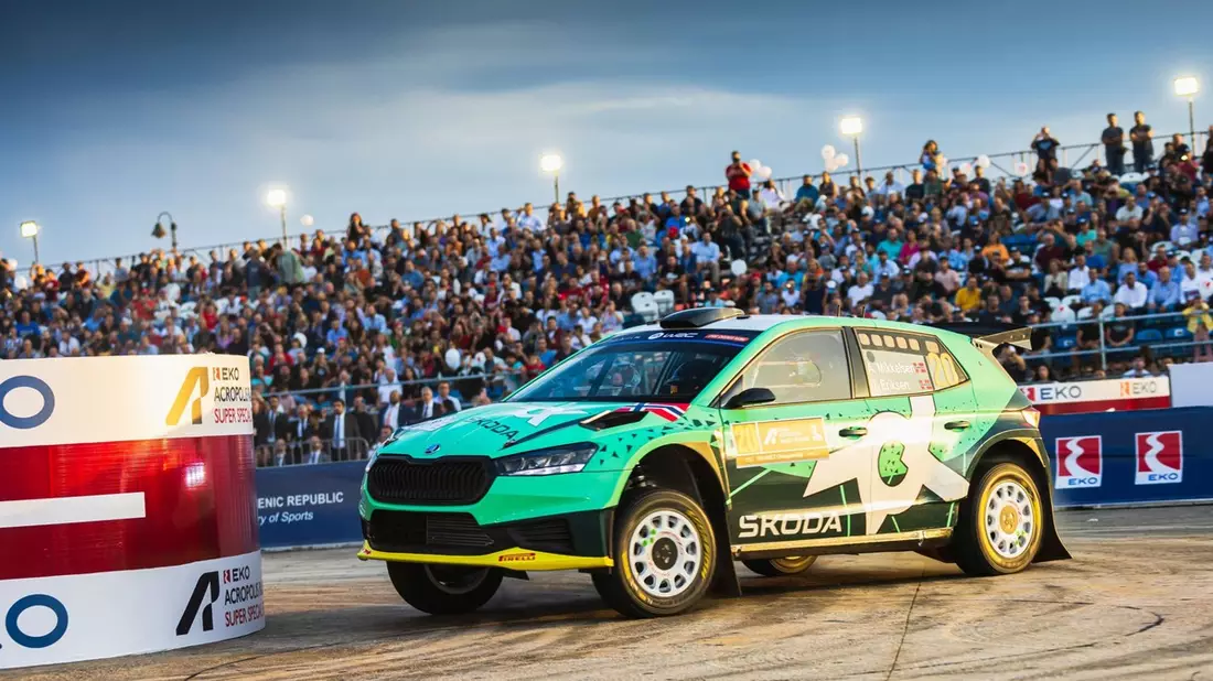 Rallye Zentraleuropa: Zwei Škoda Fahrer ringen bei vorletztem Saisonlauf um die WRC2-Meisterschaft - Bild: presseportal.de