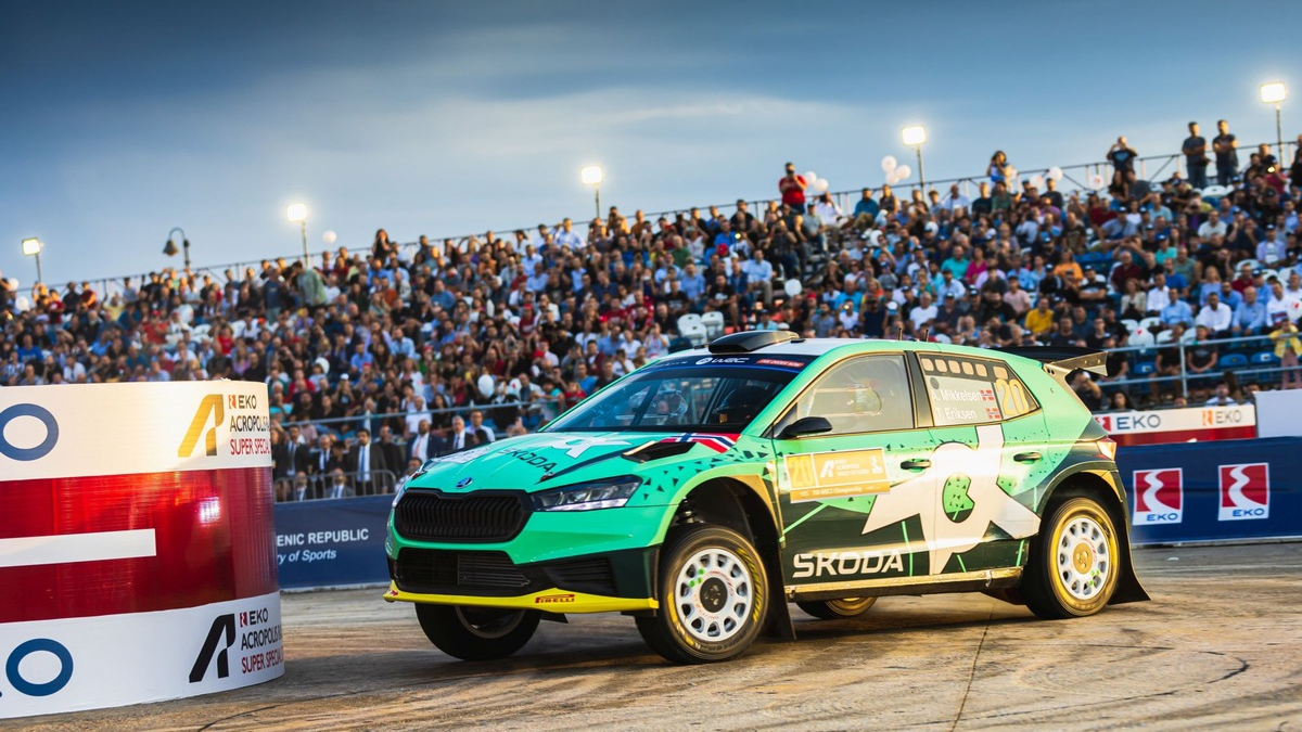 Rallye Zentraleuropa: Zwei Škoda Fahrer ringen bei vorletztem Saisonlauf um die WRC2-Meisterschaft - Foto: presseportal.de