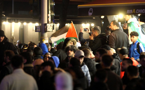 Verbotene Pro-Palästina-Demo (Archiv) - Foto: über dts Nachrichtenagentur