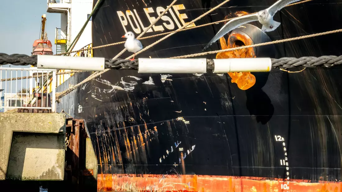 Infolge des Zusammenstoßes mit der „Polesie“ ist der Frachter «Verity“ in der in der Nordsee gesunken. - Bild: Sina Schuldt/dpa