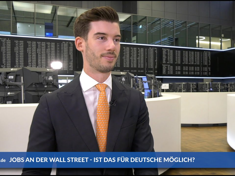 David Döbele (pumpkincareers): Die Wall Street hat eine Faszination und höhere Gehälter - Foto: inside-wirtschaft.de