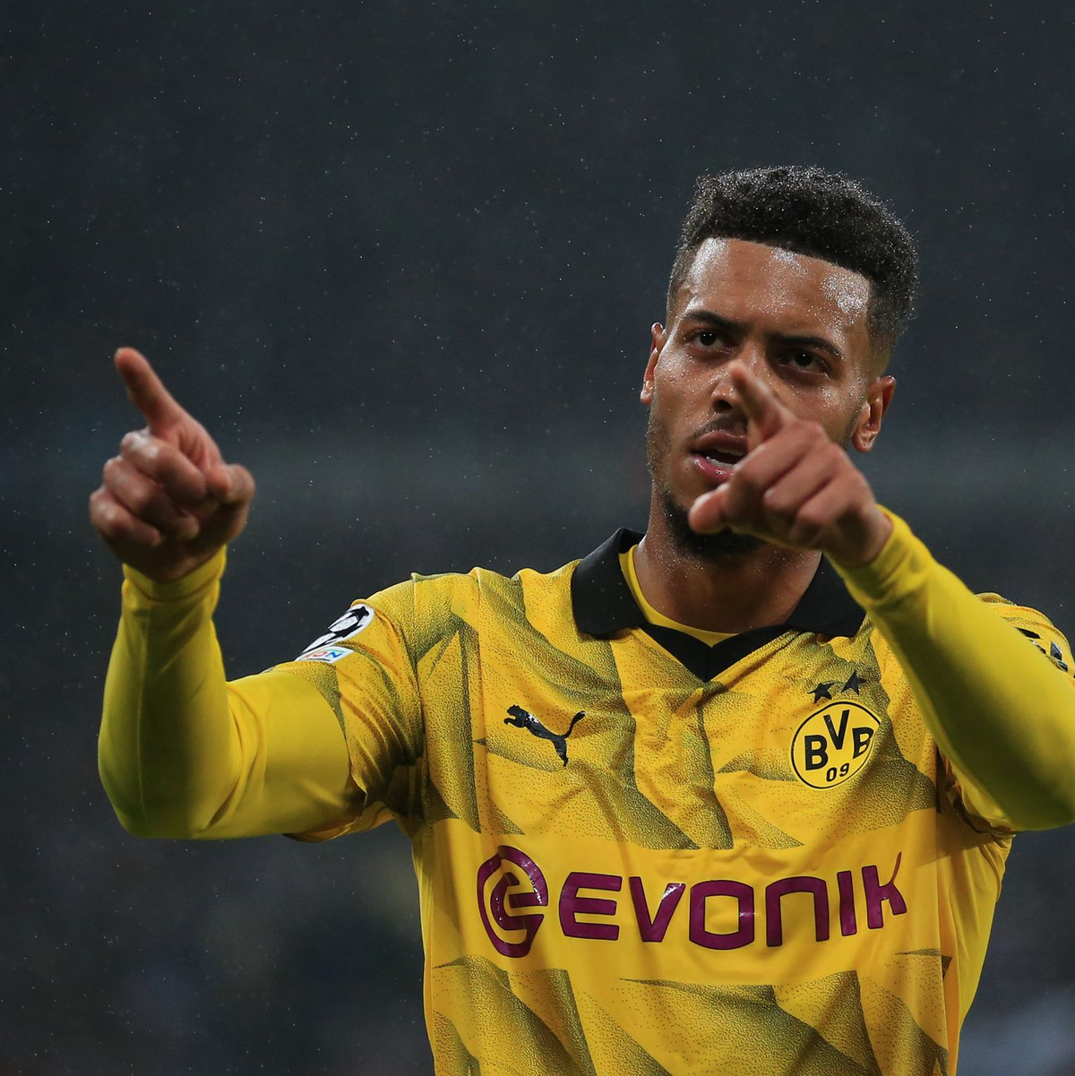 Felix Nmecha war der Matchwinner für den BVB. - Foto: Lindsey Parnaby/dpa