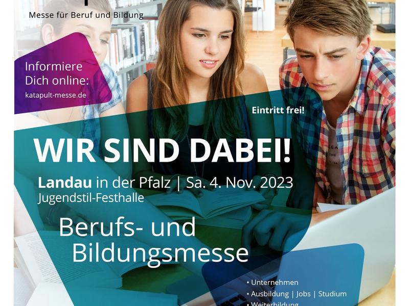 POL-PPRP: Berufsmesse katapult am 04.11.2023 in Landau in der Pfalz - Foto: presseportal.de