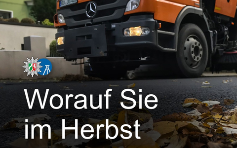 POL-BO: Sicher unterwegs im Herbst: Vier Tipps der Polizei - Foto: presseportal.de