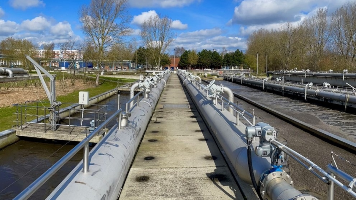 Erneuerung des Lufteintragungssystems in der zentralen Kläranlage Rostock / AFRY erneut beauftragt von Nordwasser - Foto: presseportal.de