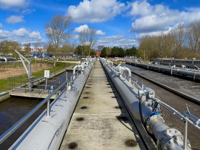 Erneuerung des Lufteintragungssystems in der zentralen Kläranlage Rostock / AFRY erneut beauftragt von Nordwasser - Foto: presseportal.de