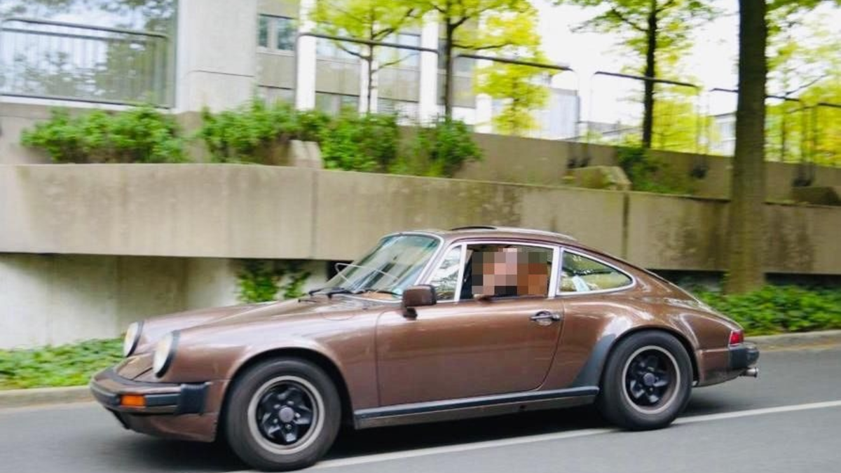 POL-E: Essen: Brauner Porsche aus den Siebzigern gestohlen - FOTOFAHNDUNG - Foto: presseportal.de