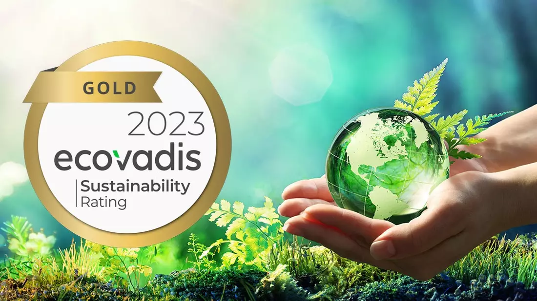 Unternehmensstrategie Nachhaltigkeit / Die Schülke & Mayr GmbH erreicht GOLD bei Ecovadis - Bild: presseportal.de