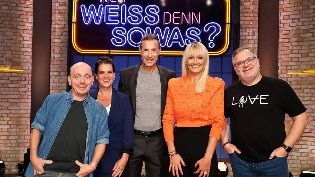 Das Sportlegenden-Duell: Katarina Witt und Franziska van Almsick bei Wer weiß denn sowas? / Das Wissensquiz vom 30. Oktober bis 3. November 2023, um 18:00 Uhr im Ersten - Bild: presseportal.de