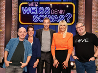 Das Sportlegenden-Duell: Katarina Witt und Franziska van Almsick bei Wer weiß denn sowas? / Das Wissensquiz vom 30. Oktober bis 3. November 2023, um 18:00 Uhr im Ersten - Foto: presseportal.de