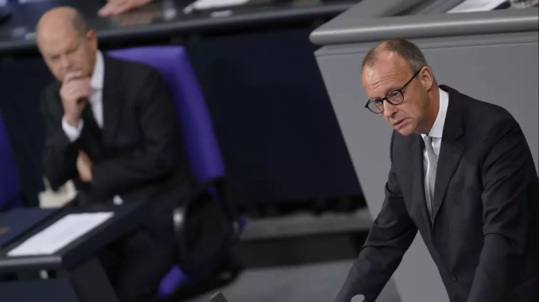 Olaf Scholz und Friedrich Merz (Archiv) - Bild: über dts Nachrichtenagentur