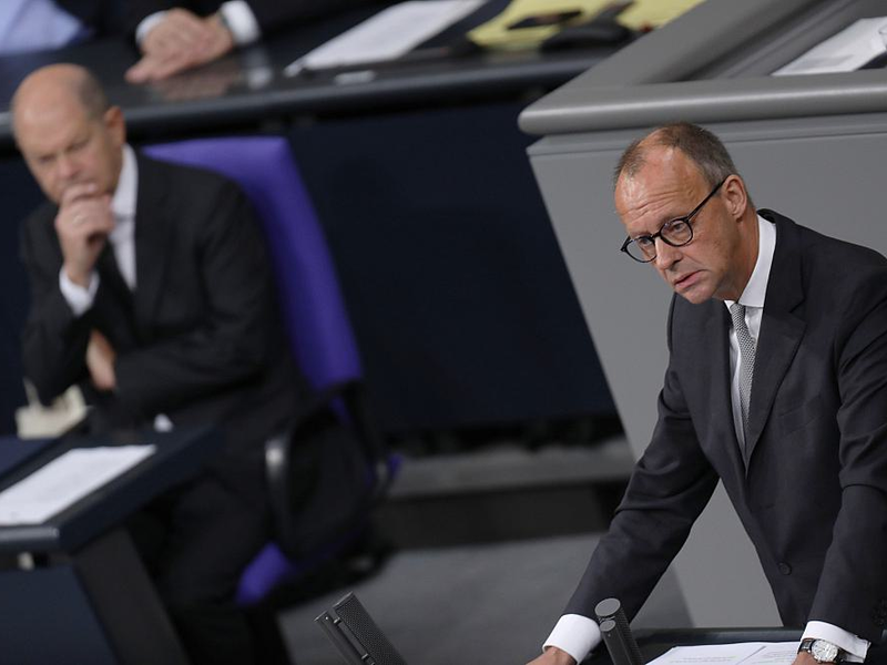 Olaf Scholz und Friedrich Merz (Archiv) - Foto: über dts Nachrichtenagentur