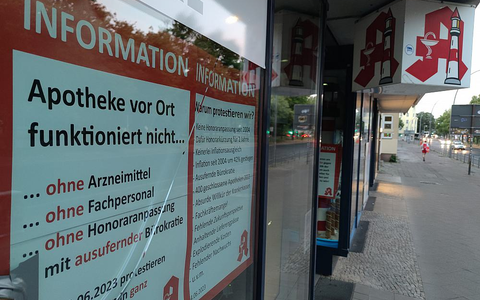 Apotheken-Protest am 14.06.2023 - Foto: über dts Nachrichtenagentur