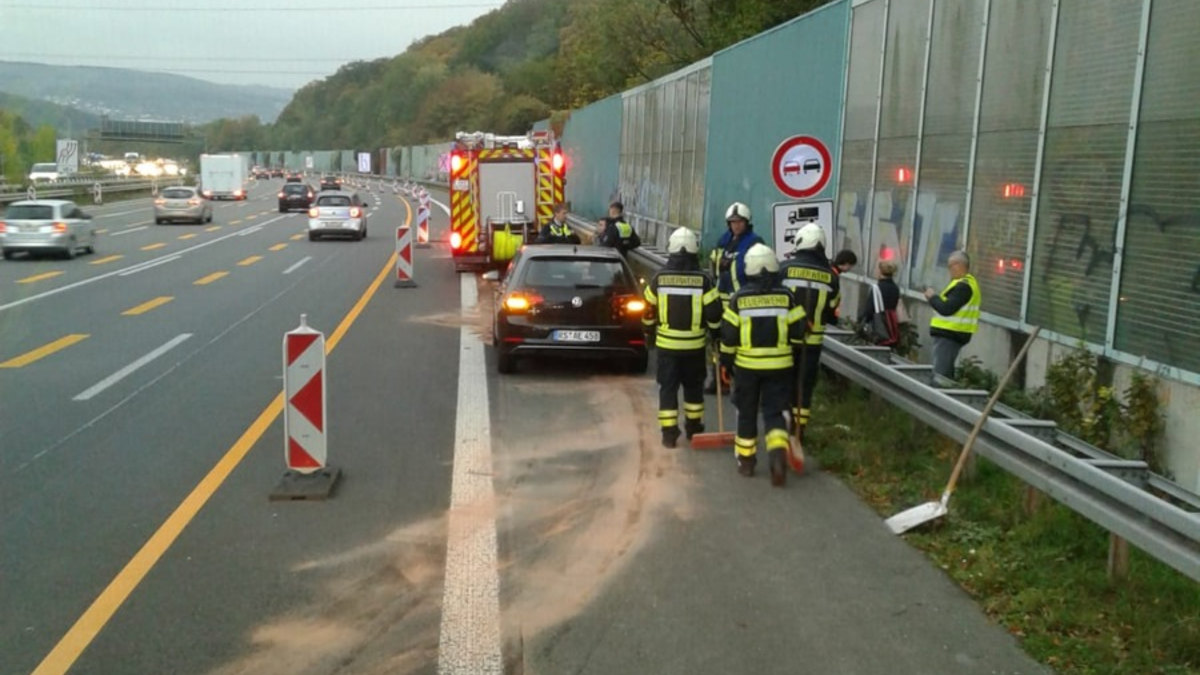 FW-EN: Verkehrsunfall auf der Autobahn - Foto: presseportal.de