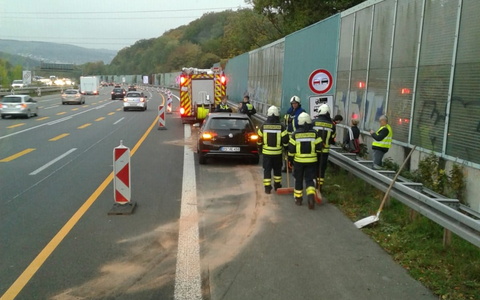FW-EN: Verkehrsunfall auf der Autobahn - Foto: presseportal.de