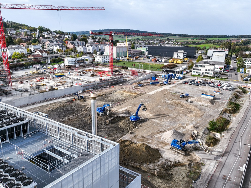 Green Metro-Campus Zürich geht in die nächste Bauetappe / Der Baustart von zwei weiteren Datacentern auf dem Metro-Campus Zürich ist erfolgt - Foto: presseportal.de