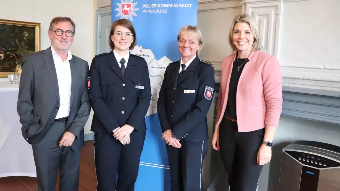 POL-EL: Papenburg - Polizeirätin Sina Butke als neue Leiterin des Polizeikommissariats Papenburg - Bild: presseportal.de