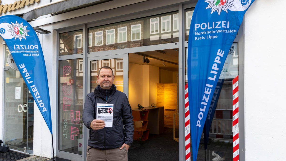 POL-LIP: Kreis Lippe/Detmold. So schützen Sie sich vor einem Einbruch - 