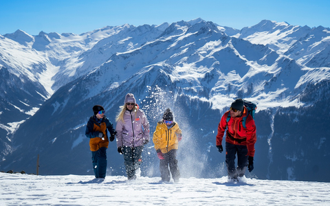 Schnee in Hülle und Fülle, ab Dezember sieht die Wildkogel-Arena weiß - Foto: presseportal.de