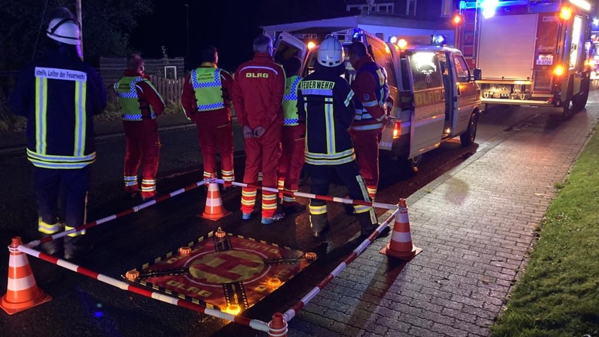 FW-OE: Großübung in Albaum - Foto: presseportal.de