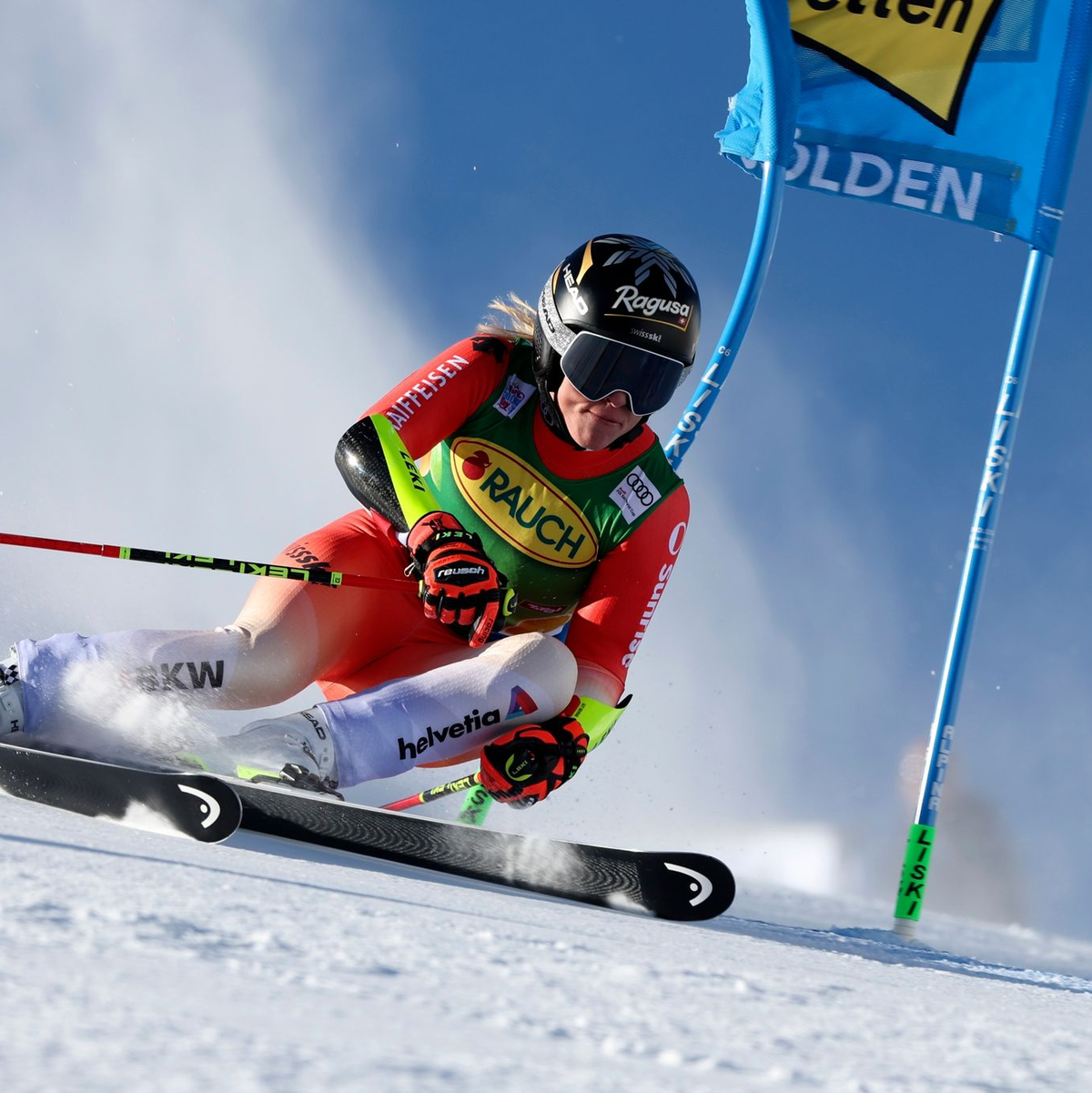 Lara Gut-Behrami hat auch den Super-G-Gesamtweltcup gewonnen. - Foto: Alessandro Trovati/AP