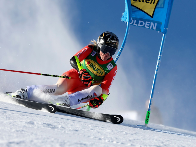 Lara Gut-Behrami hat auch den Super-G-Gesamtweltcup gewonnen. - Foto: Alessandro Trovati/AP