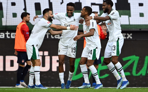 Die Gladbacher holten sich den zweiten Saisonsieg. - Foto: Federico Gambarini/dpa