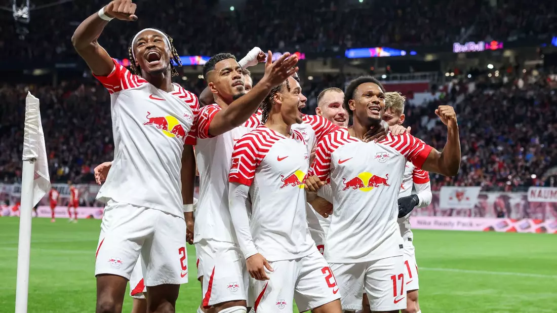 Leipzig setzte sich souverän gegen Köln durch. - Bild: Jan Woitas/dpa