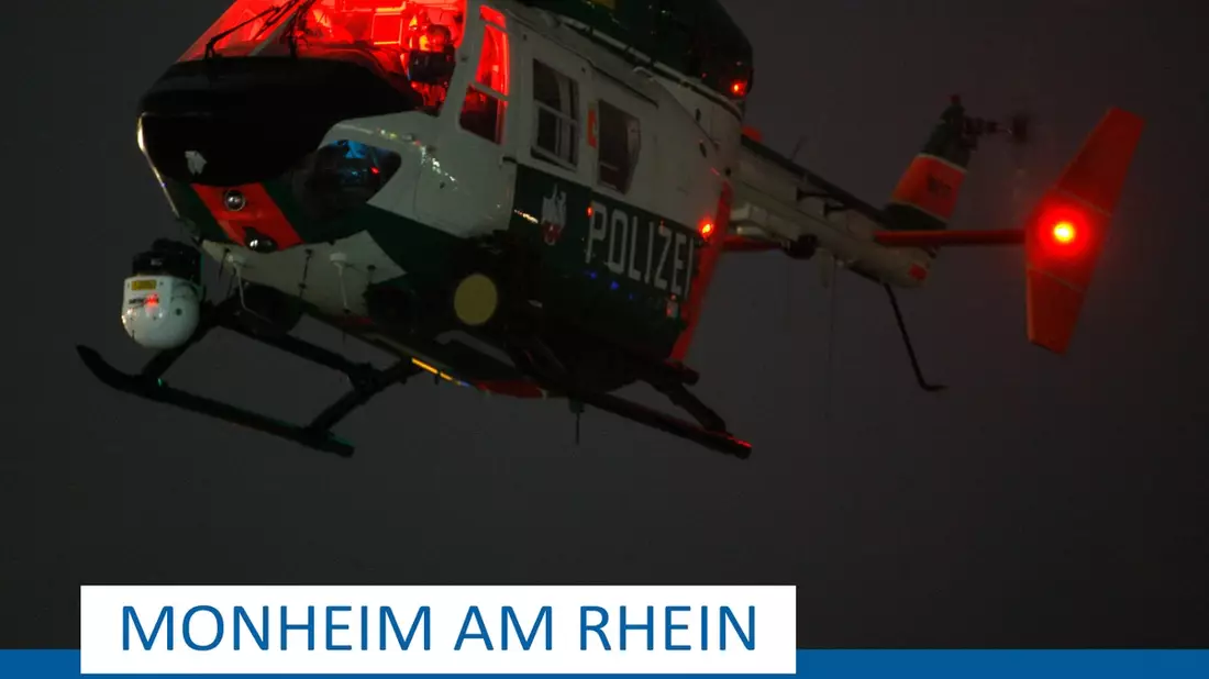 POL-ME: Einsatz mit Polizeihubschrauber: Suche nach vermisstem Kind endet erfolgreich - Monheim am Rhein - 2310105 - Bild: presseportal.de