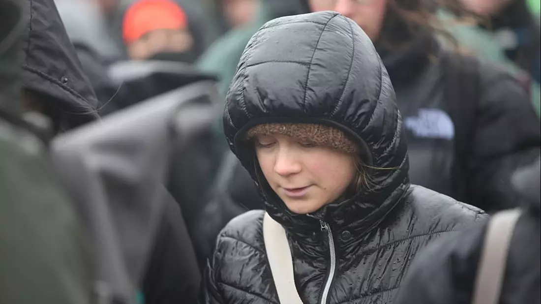 Greta Thunberg bei Demo bei Lützerath (Archiv) - Bild: über dts Nachrichtenagentur