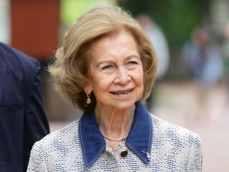 Die ehemalige Königin von Spanien Sofia besucht den Madrider Zoo. - Foto: José Ramón Hernando/EUROPA PRESS/dpa