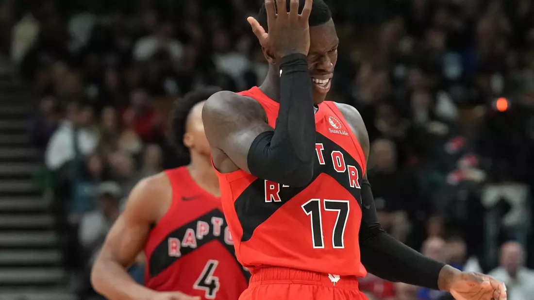 Dennis Schröder musste mit den Toronto Raptors eine weitere Niederlage hinnehmen. - Bild: Chris Young/Canadian Press via ZUMA Press/dpa