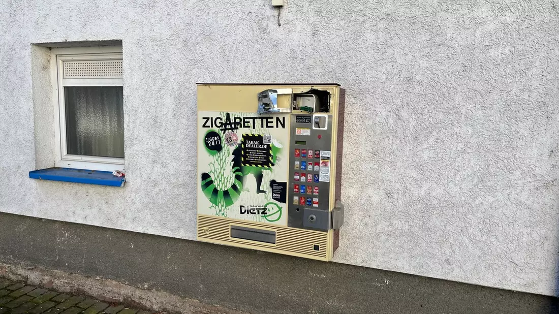 POL-PDLD: Zigarettenautomat aufgebrochen- Zeugen gesucht! - Bild: presseportal.de