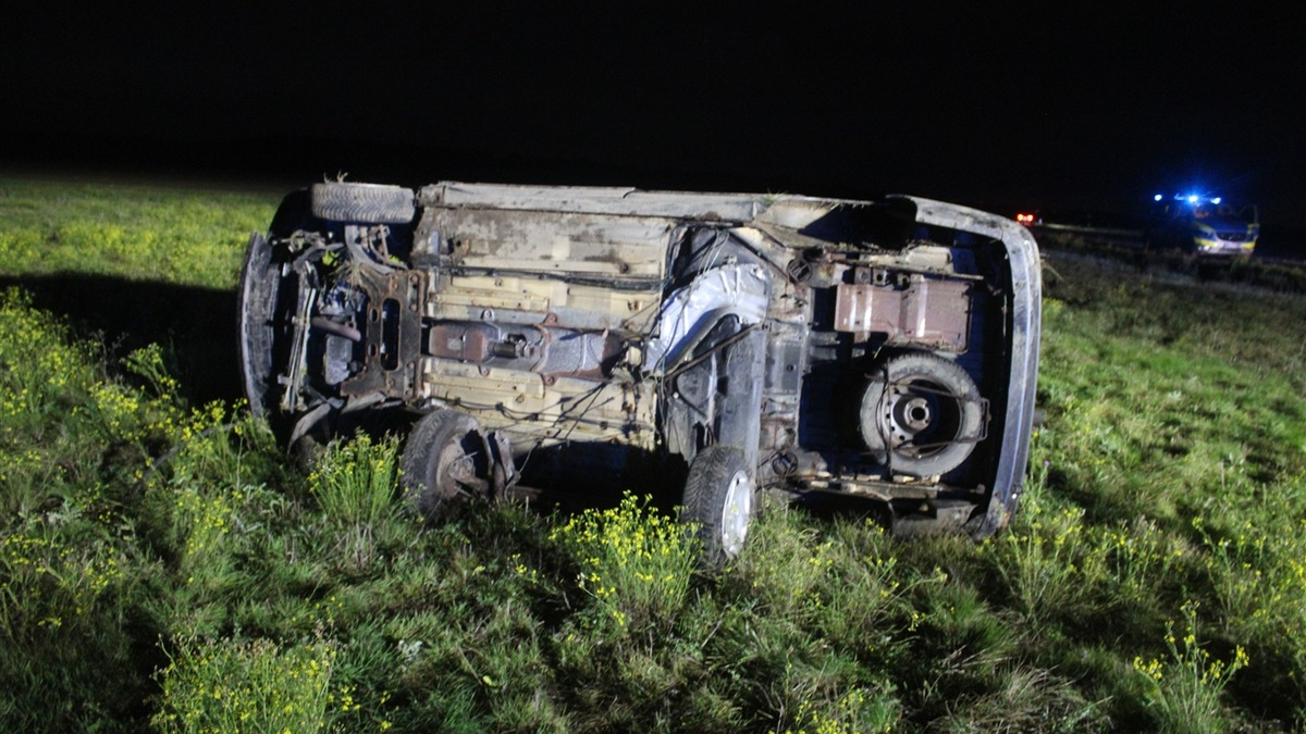 POL-DN: Mehrfach überschlagen, dann Blutentnahme - Foto: presseportal.de
