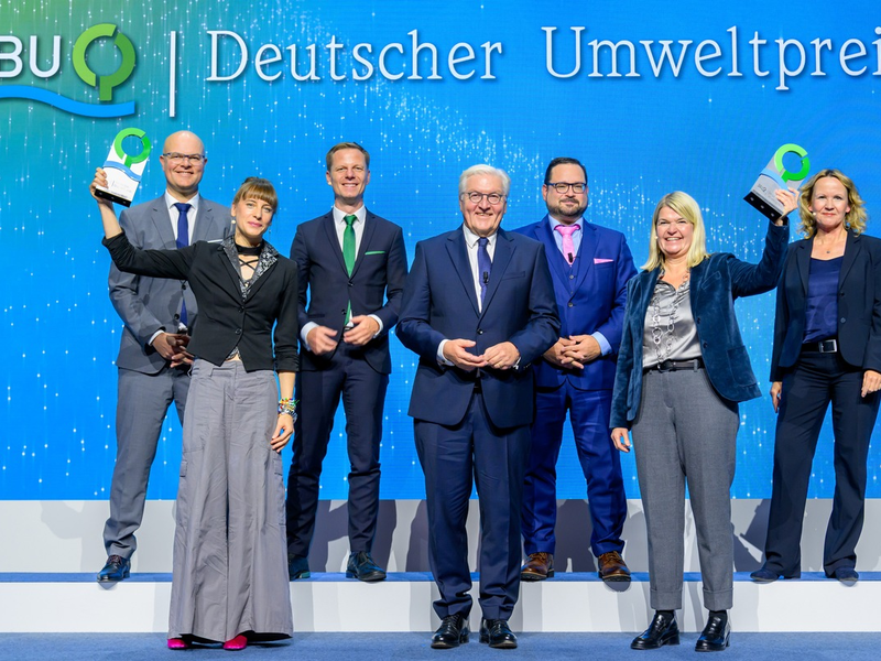 Steinmeier: Wegen des Klimawandels Lebensweise und Gewohnheiten ändern / Deutscher Umweltpreis der DBU hoch angesehen - Foto: presseportal.de