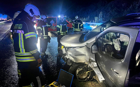 FW-EN: Erneuter Verkehrsunfall auf der A43 - Eine Person verletzt - Foto: presseportal.de