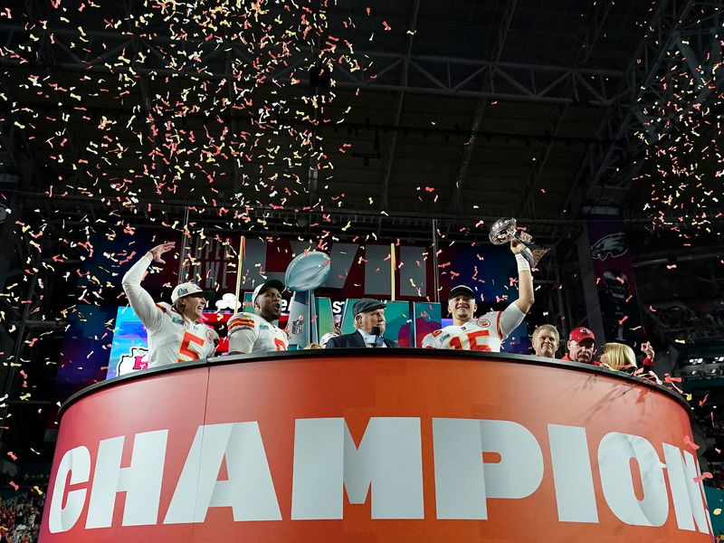 Super-Bowl-Champion Kansas City kommt nach Frankfurt. - Foto: Ashley Landis/AP/dpa