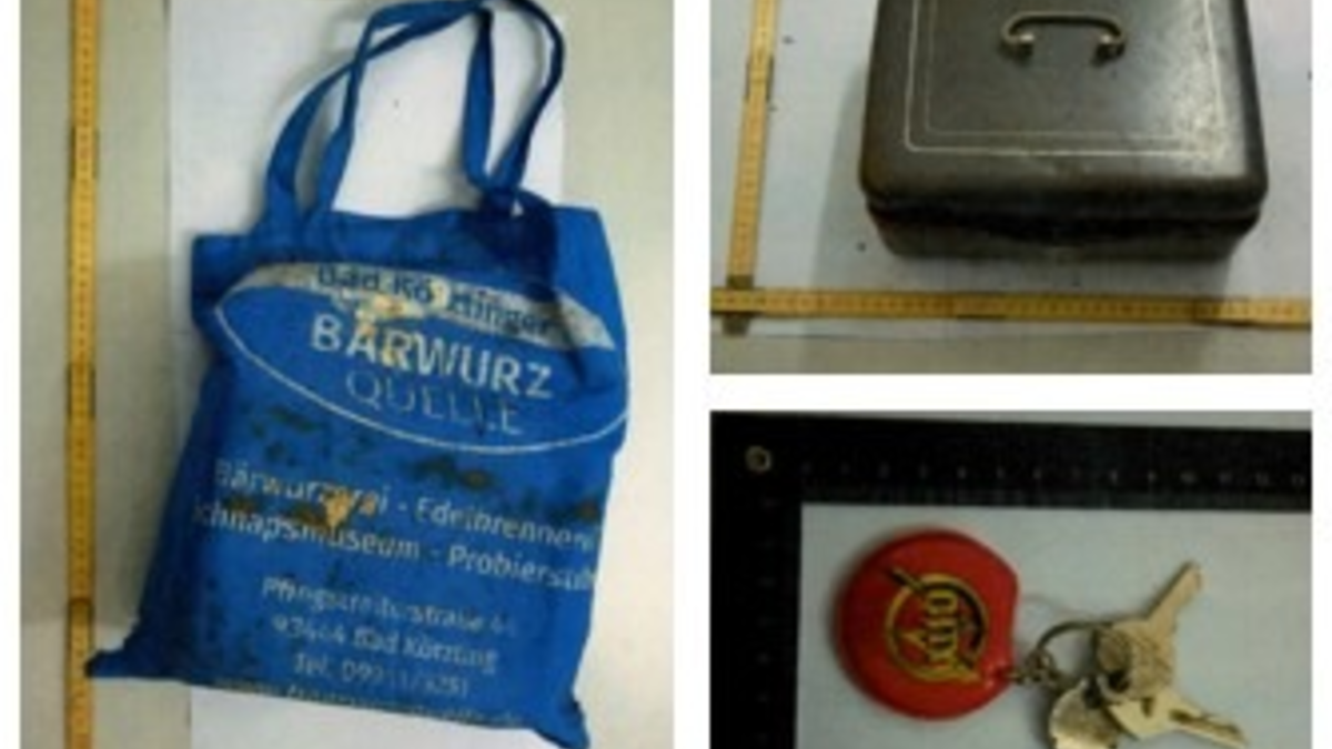 POL-NB: Zeugenaufruf nach Sicherstellung einer aufgebrochenen Geldkassette - Foto: presseportal.de