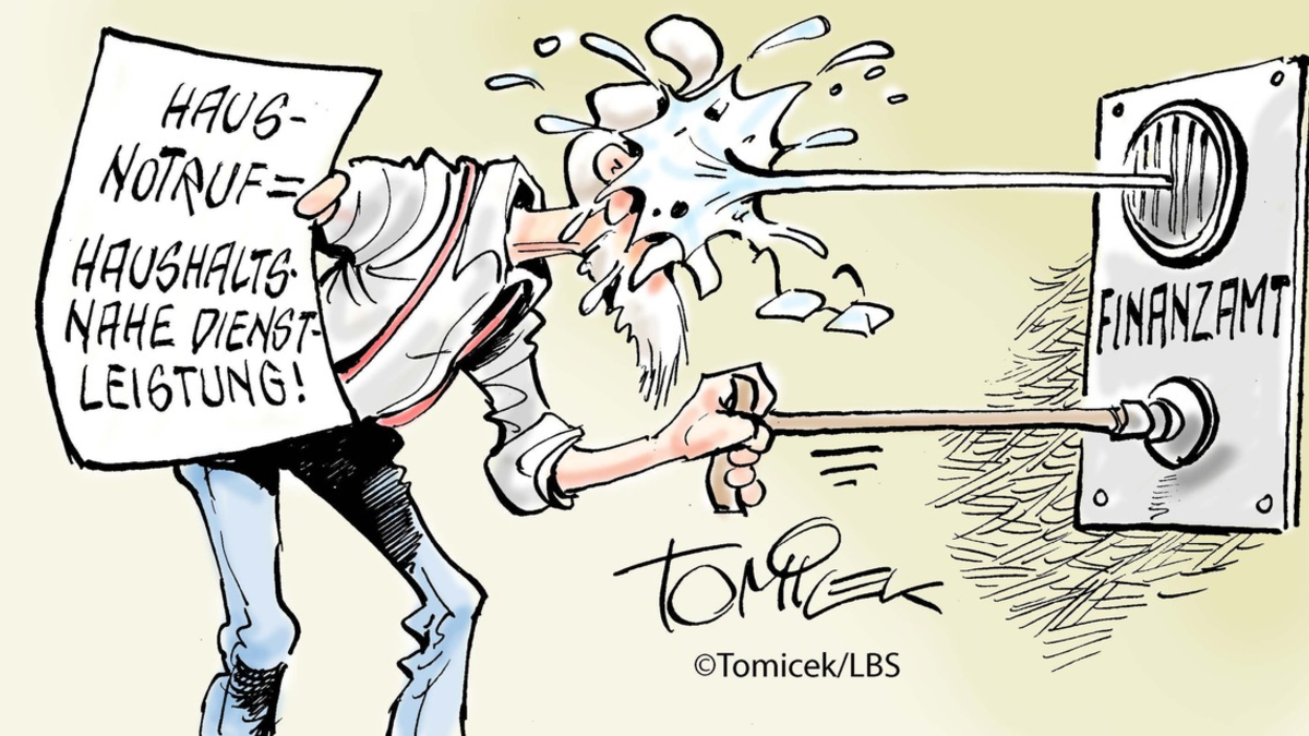 Hausnotruf, steuerlich betrachtet / Hilfsmittel zählt nicht automatisch als haushaltsnahe Dienstleistung - Foto: presseportal.de