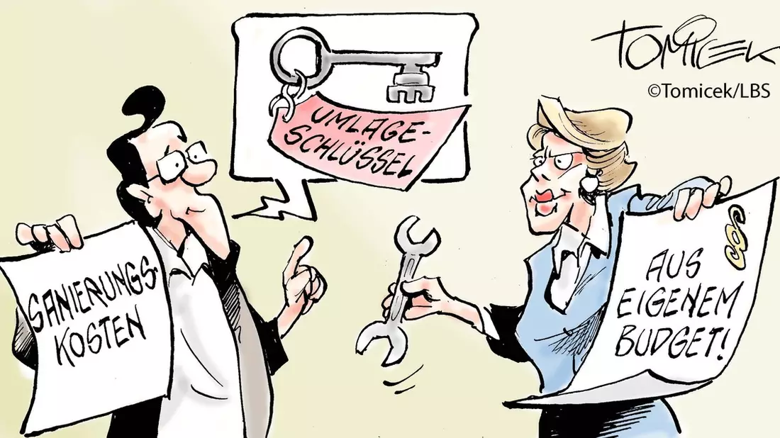 Ausnahme möglich / WEG kann von der eigentlich vorgesehenen Aufteilung der Kosten abweichen - Bild: presseportal.de