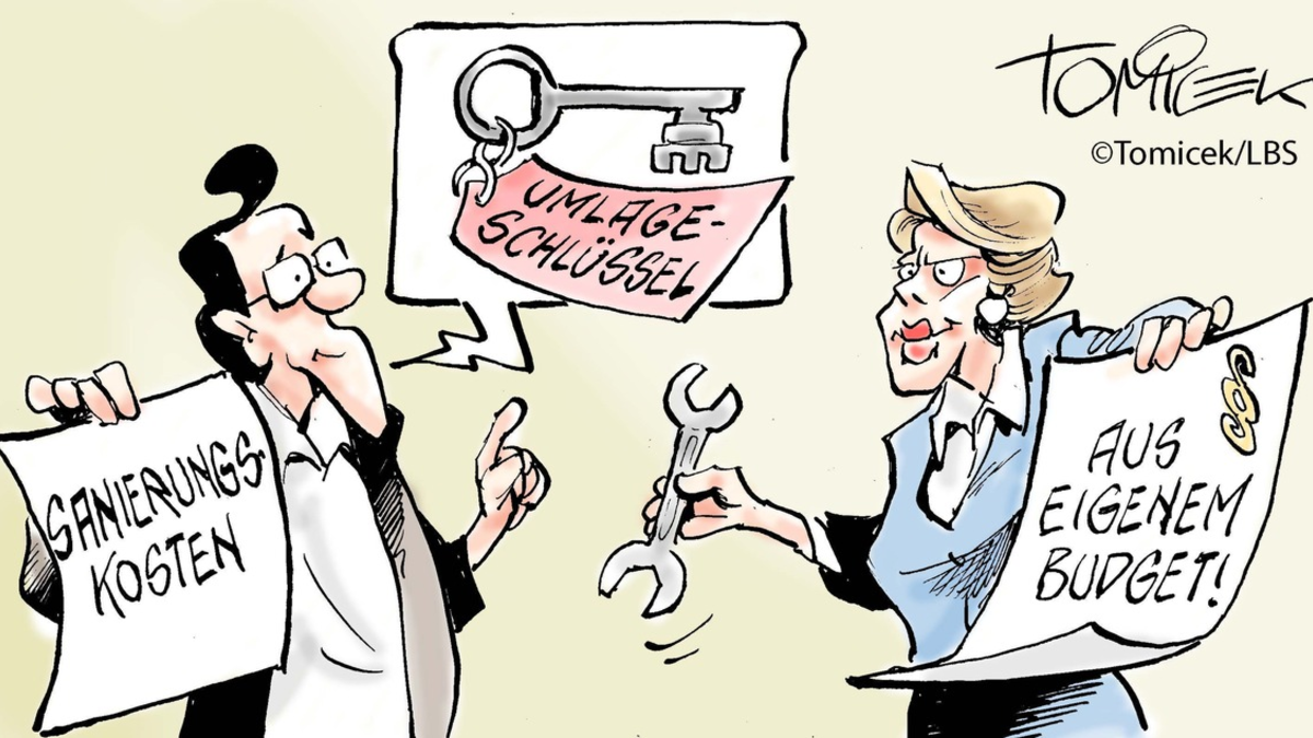 Ausnahme möglich / WEG kann von der eigentlich vorgesehenen Aufteilung der Kosten abweichen - Foto: presseportal.de