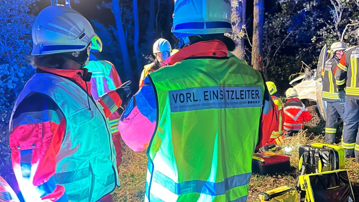 FW-SE: Schwerer Verkehrsunfall mit vier verletzten Personen - Foto: presseportal.de