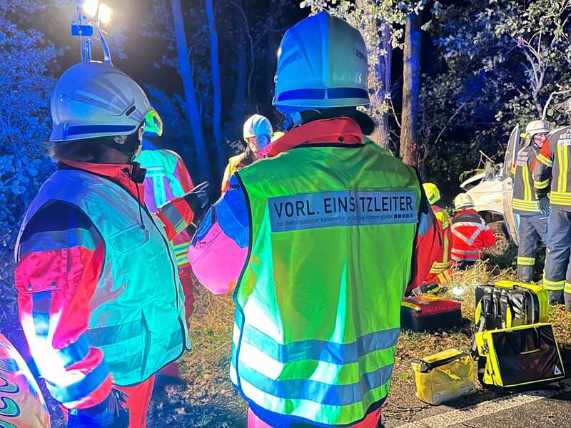 FW-SE: Schwerer Verkehrsunfall mit vier verletzten Personen - Foto: presseportal.de