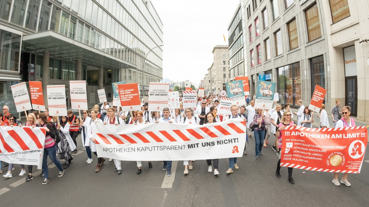 Apotheken-Protest im November: Kundgebungen in Hannover, Dortmund, Stuttgart und Dresden - Foto: presseportal.de