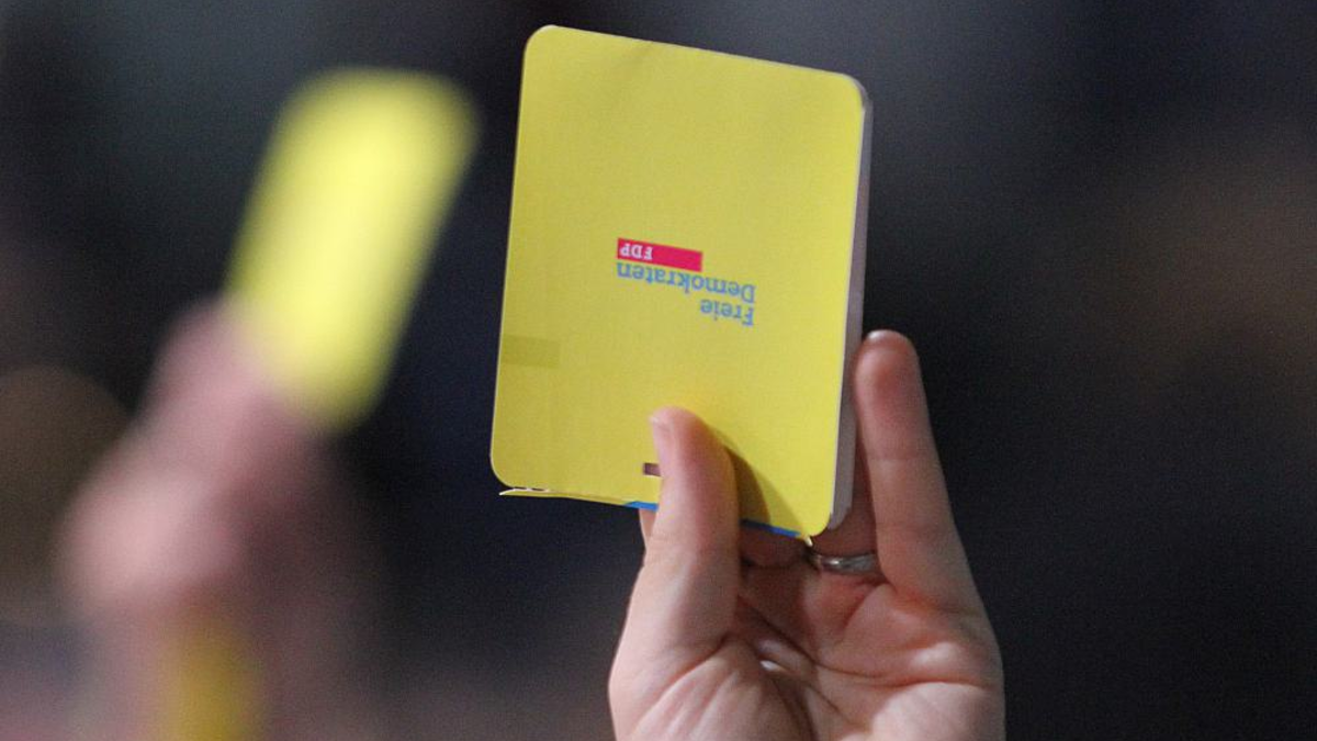 Abstimmung auf einem FDP-Parteitag (Archiv) - Foto: über dts Nachrichtenagentur