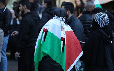 Verbotene Pro-Palästina-Demo (Archiv) - Foto: über dts Nachrichtenagentur