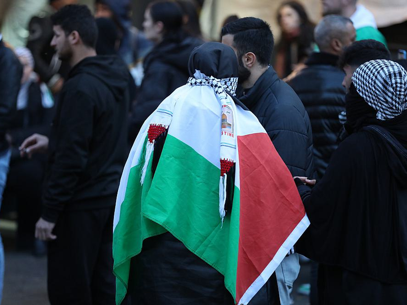 Verbotene Pro-Palästina-Demo (Archiv) - Foto: über dts Nachrichtenagentur