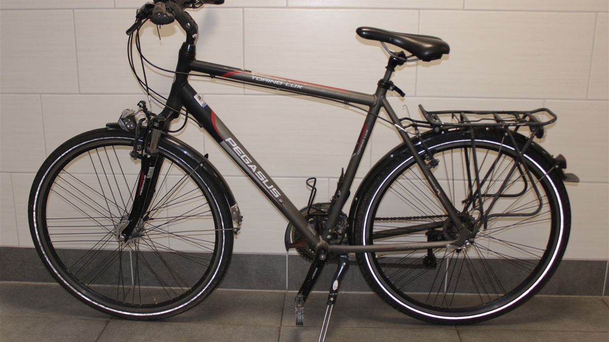 POL-GT: Polizei sucht Eigentümer eines sichergestellten Fahrrades - Foto: presseportal.de